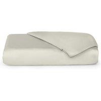 Cosy House Collection Men's Bamboo Duvet Cover in Cream | Size: Super King