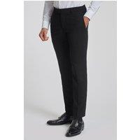 Antique Rogue Men's Huxley Plain Black Dinner Trousers | Size: 40S