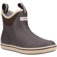 XTRATUF Men's Ankle Deck Boot in Chocolate | Size: 8
