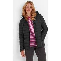 TOG24 Women's 'North' RDS Certified Down Hooded Jacket in Black | Size: 22