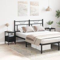 Berkfield Home Bedside Cabinets 2 pcs Black Oak 34x36x50 cm Engineered Wood | Size: 34 x 36 x 50 cm