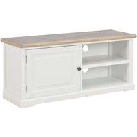 TV Cabinet White 90x30x40 cm Wood