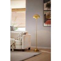 Modern Matt Brushed Golden Floor Lamp