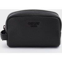 The Onyx Small Leather Washbag