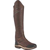 Moretta Women's Voltana XGRIP Buffalo Leather Long Riding Boots 5 in Light Bronze | Size: 4