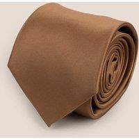Oswin Hyde Men's Sleek Champagne Tie in Bronze