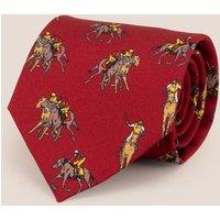 Oswin Hyde Men's Polo Red Tie