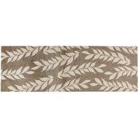 JVL Mega Runner - 57x150cm, Leaves in Light Brown | Size: 150 cm x 100 cm