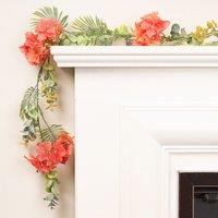 Scottish Everlastings Ltd 140cm Tropical Coral Garland Pack 2