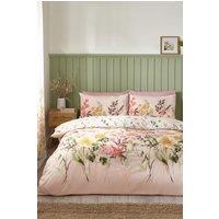 Catherine Lansfield 'Countryside Floral' Duvet Set in Pink | Size: Double
