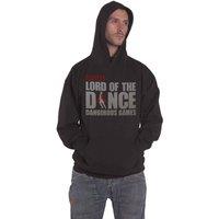 Lord Of The Dance Dangerous Games Pullover Hoodie in Black | Size: 2XL