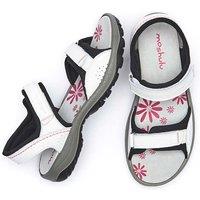 Moshulu Women's 'Avon' Adventure Sandals in White | Size: 6.5