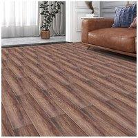Living and Home 14pcs 3.12㎡ Wood Grain SPC Click-Lock Vinyl Flooring in Walnut