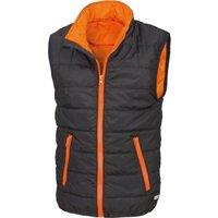Result Core Sleeveless Zip Up Bodywarmer in Black | Size: 2XL
