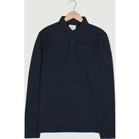 Peter Werth Men's Noaks LS Polo Shirt in Dark Navy | Size: Medium