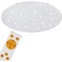 BRILONER Classic 80cm CCT Star Effect LED Ceiling Light in White