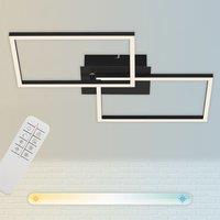 BRILONER Black 30W CCT LED Wall & Ceiling Light