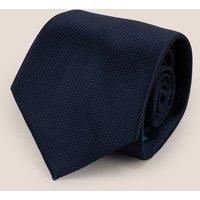 Oswin Hyde Men's Navy Texture Tie