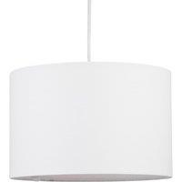 First Choice Lighting White 25cm Ceiling Light Shade