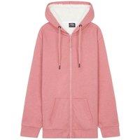 CityComfort Fleece Hoodie Long Sleeve Sweatshirt Hooded Top in Pink | Size: 7-8 Years