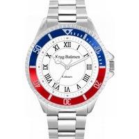Krug-Baumen Men's KBWL-7-VAR 42mm Quartz Watch in White