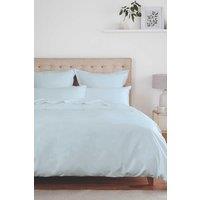 Murmur ' 500TC Plain Dye' Duvet Cover in Blue | Size: Super King
