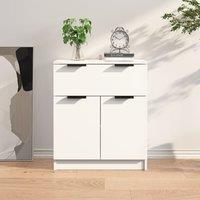 Berkfield Home Sideboard White 60x30x70 cm Engineered Wood | Size: 60 x 30 x 70 cm