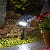Marco Paul Black Solar Powered Spotlight 35cm
