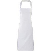 Premier Slim Apron (no Pocket) Workwear in White
