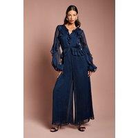 Soft Chiffon Frill Jumpsuit