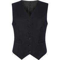 Brook Taverner Women's Concept Omega Waistcoat in Black | Size: 14