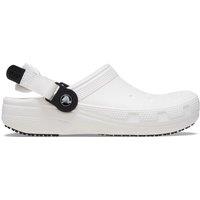 Crocs Men's Classic Work Clog in White | Size: 6