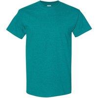 Gildan Men's Heavy Cotton Short Sleeve T-Shirt in Jade | Size: Large