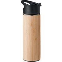MidOcean Nanda Bamboo Double Wall 450ml Water Bottle in Cream