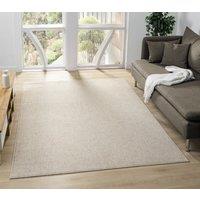 Desire Rugs Avior Washable Plain Living Room Area Rug - Loop Pile Pebble Design in Beige | Size: 160 cm x 230 cm