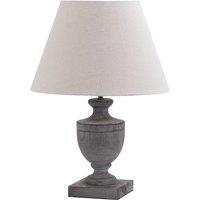 Hill Interiors Incia Urn Table Lamp (UK Plug) in Brown