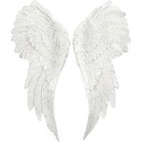 Something Different Glitter Angel Wings Hanging Dration in White
