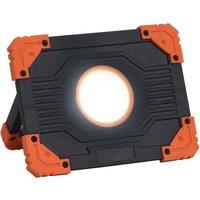 Berkfield Home Portable LED Spotlight ABS 10 W Cold White in Black
