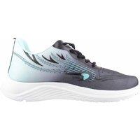 ABSOLUTE FOOTWEAR Men's Mens Lightweight Lace Up Two Tone Leisure Trainers Sneakers in Mint | Size: 11