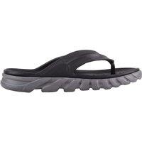 ABSOLUTE FOOTWEAR Men's Lightweight Durable Slip On Summer Sandals Flip Flop Sliders in Black | Size: 11