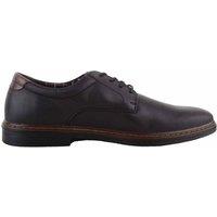 ABSOLUTE FOOTWEAR Men's Mens Smart Casual Faux Leather Lace Up Work Wedding Shoes in Black | Size: 8