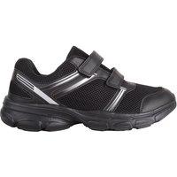 ABSOLUTE FOOTWEAR Men's Mens Lightweight Wide Fitting Trainers, Double Touch & Close Fastening in Black | Size: 9