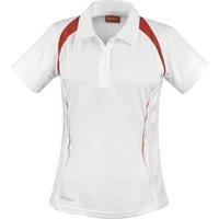 Spiro Women's Team Spirit Polo Shirt in White | Size: 10