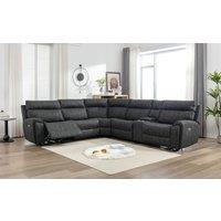 Electric Recliners Sofa, Power Corner Sofa Set, 105-135 Degrees Recliner