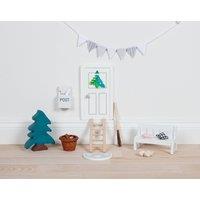 Goki Elf Door with accessories in White