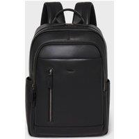 OSPREY LONDON Men's The Hudson Leather Backpack in Black