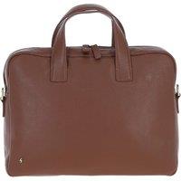 GABICCI Men's Real Leather Messenger Bag in Tan