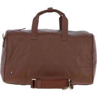 GABICCI Men's Real Leather Holdall in Tan