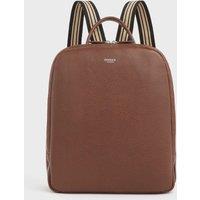 OSPREY LONDON Women's The Chiswick Leather Backpack in Tan