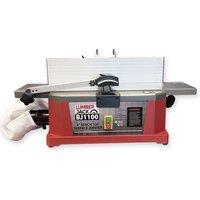 Lumberjack 6 Surface Planer 1100W Bench Top Jointer with Dust Bag in Red